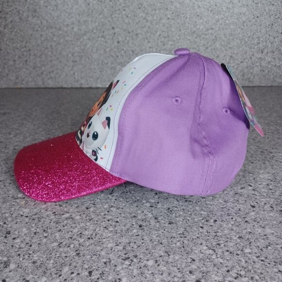 Gabby's Dollhouse Hat Pink Glitter Baseball Cap Kids Girls Hat - Picture 4 of 7